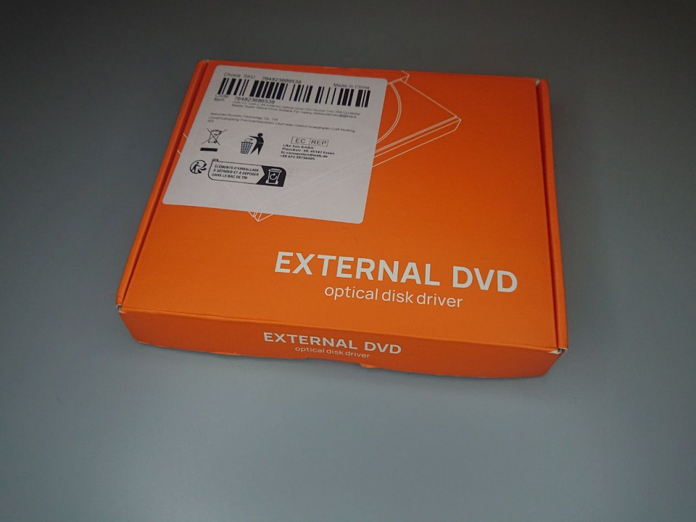 Внешний оптический привод CD/DVD/RW, USB 3.0/Type C Кировское - изображение 6