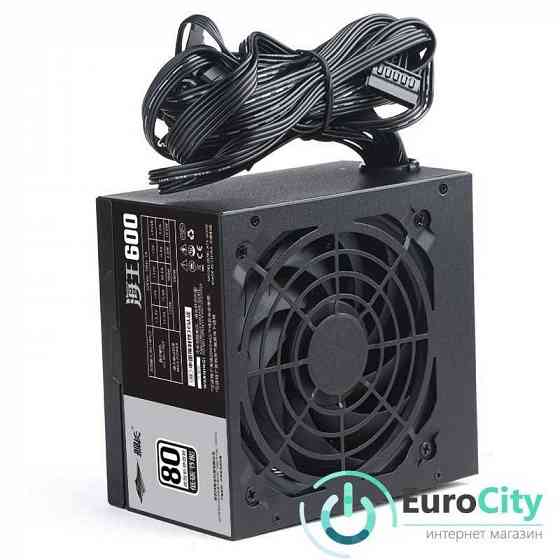 Блок питания (ATX 500W) для игровых ПК, Haiwang 600 OEM (80 PLUS) Харцызск
