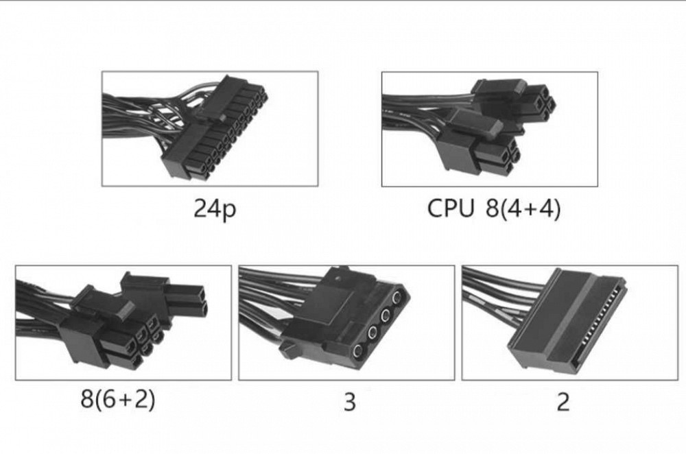 Блок питания (ATX 500W) для игровых ПК, Haiwang 600 OEM (80 PLUS) Харцызск - изображение 3