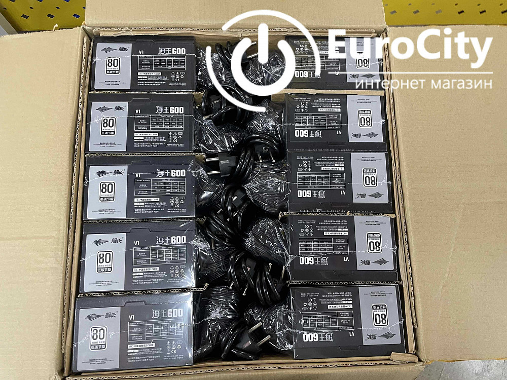 Блок питания (ATX 500W) для игровых ПК, Haiwang 600 OEM (80 PLUS) Харцызск - изображение 2