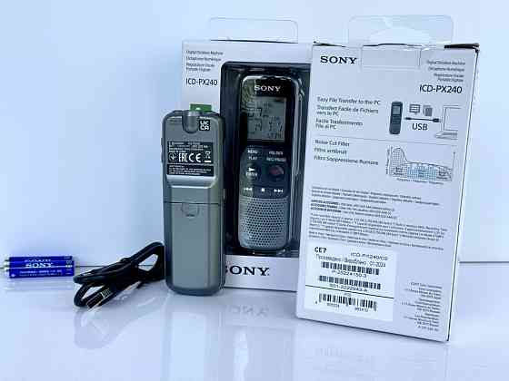 Цифровой диктофон Sony ICD-PX240 MP3-Плеер Диктофон Ясиноватая