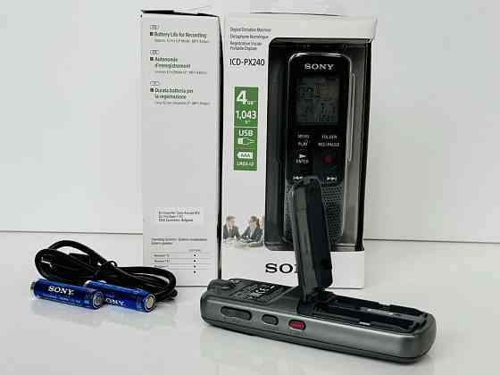 Цифровой диктофон Sony ICD-PX240 MP3-Плеер Диктофон Ясиноватая