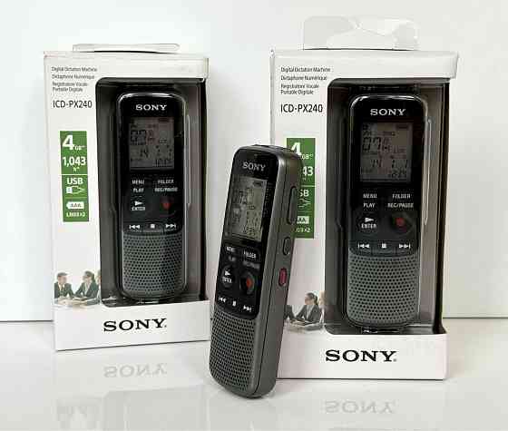 Цифровой диктофон Sony ICD-PX240 MP3-Плеер Диктофон Ясиноватая