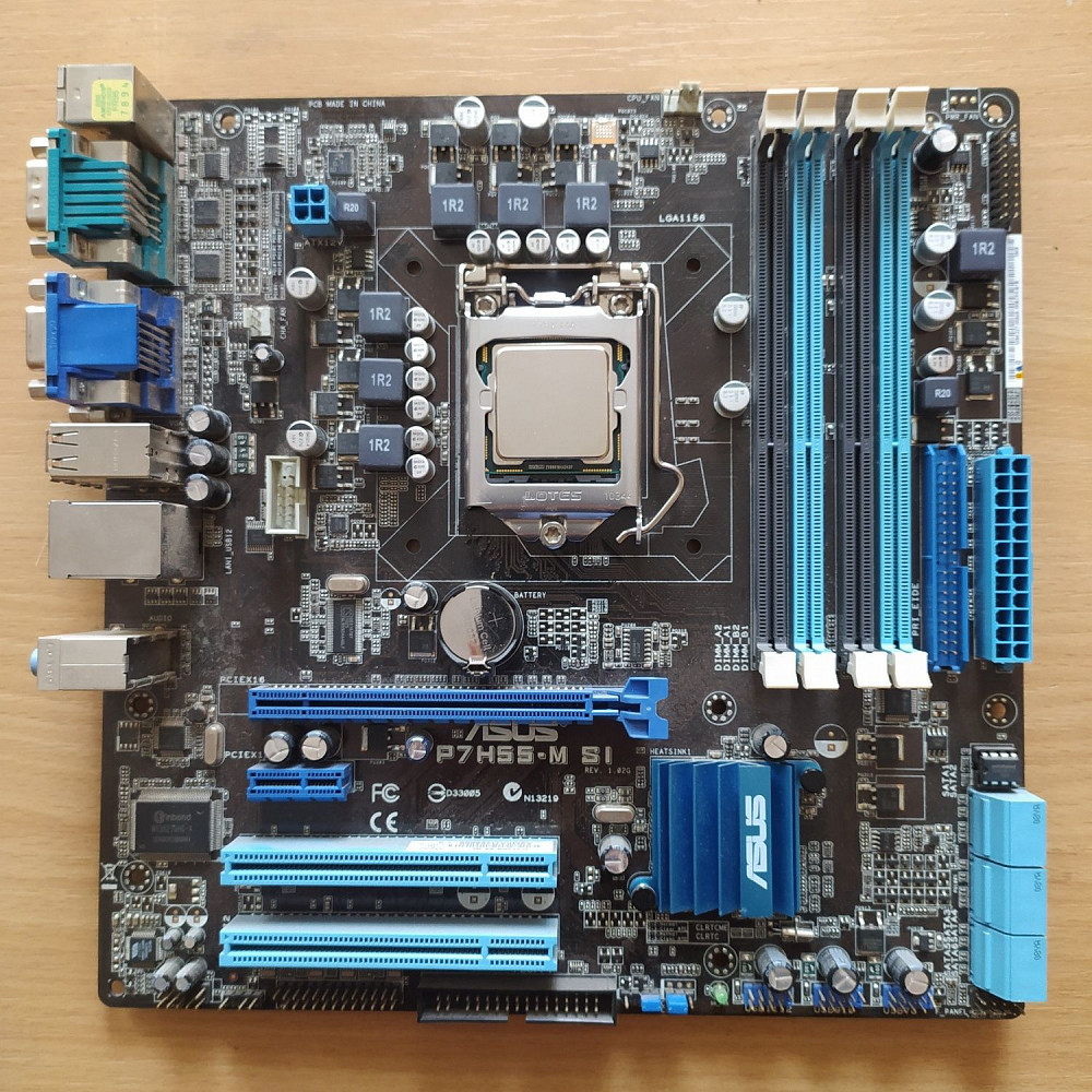 Комплект (MB + CPU + RAM + Video) Харцызск - изображение 1