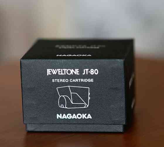 MM картридж. Nagaoka JT-80 BK  (Limited 80th Anniversary) Снежное