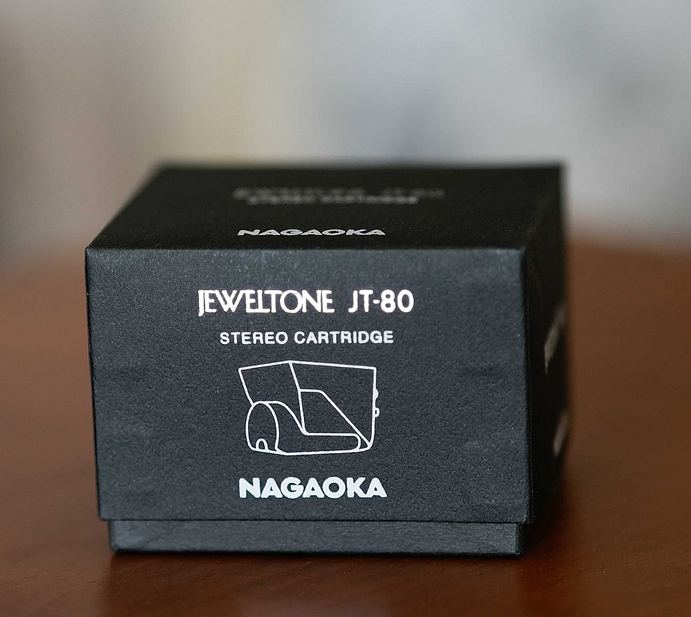 MM картридж. Nagaoka JT-80 BK  (Limited 80th Anniversary) Снежное - изображение 1