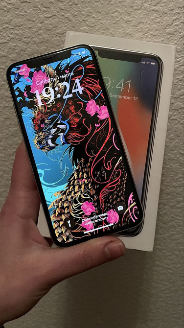Iphone X 64 Gb Silver Neverlock Айфон 10 64 Гб Донецк - изображение 1