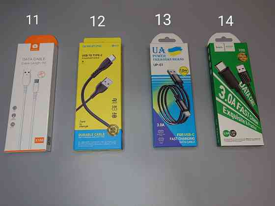 Шнур для зарядки type-c, lightning, micro usb Кировское