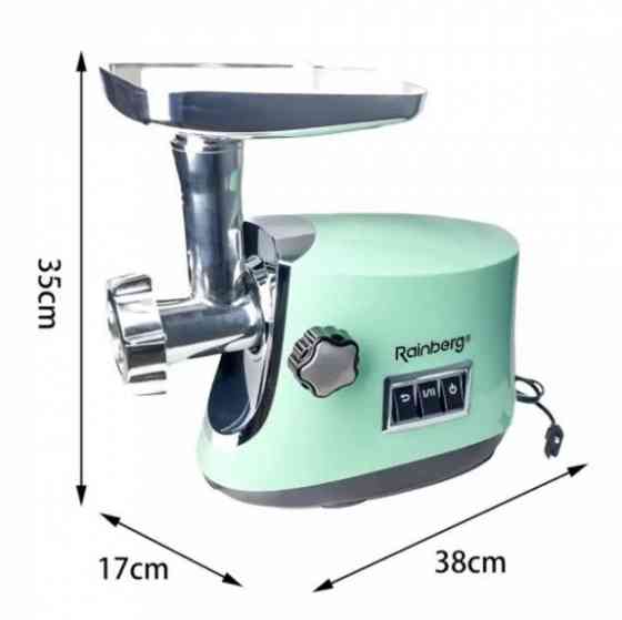 М 'ясорубка + соковижималка + терка Rainberg RB-2272 3800W з Шинковкою Торез