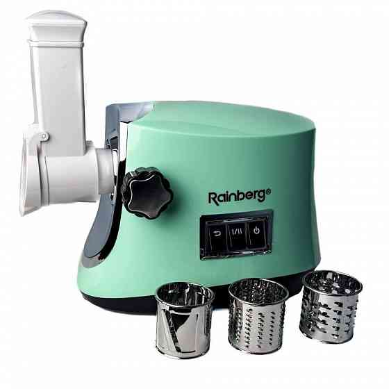 М 'ясорубка + соковижималка + терка Rainberg RB-2272 3800W з Шинковкою Торез