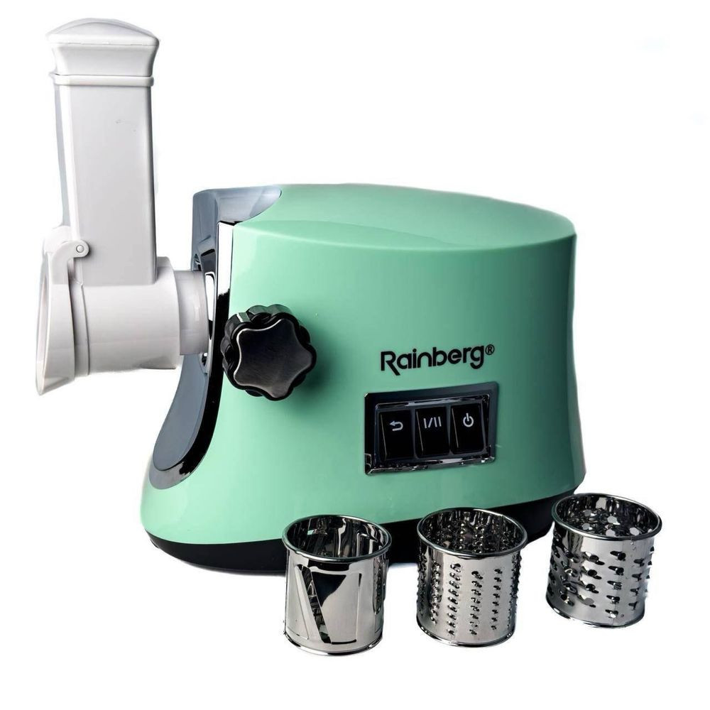 М 'ясорубка + соковижималка + терка Rainberg RB-2272 3800W з Шинковкою Торез - изображение 4