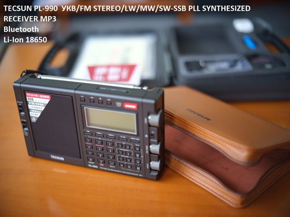 Tecsun PL-990 всеволновый радиоприемник УКВ FM СВ ДВ КВ SSB MP3 Li-Ion Донецк - изображение 1