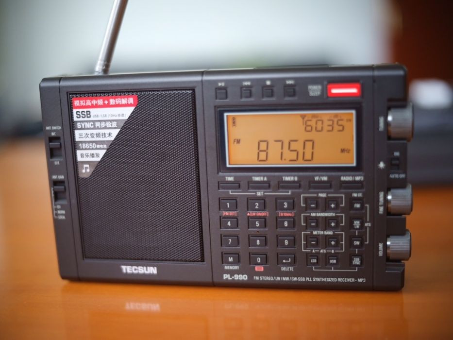 Tecsun PL-990 всеволновый радиоприемник УКВ FM СВ ДВ КВ SSB MP3 Li-Ion Донецк - изображение 2