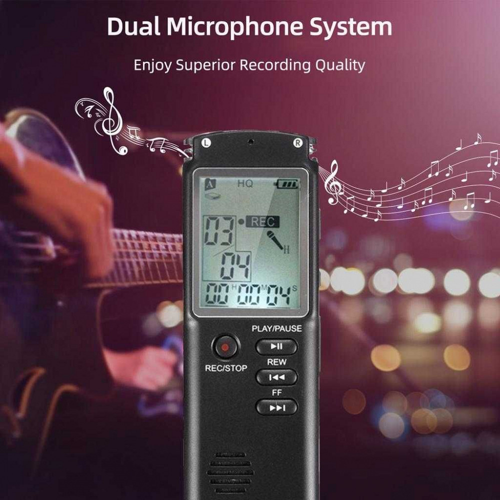 Диктофон цифровой с активацией голосом Volemer T60 Mp3 8гб и 32 гб. Амвросиевка - изображение 7
