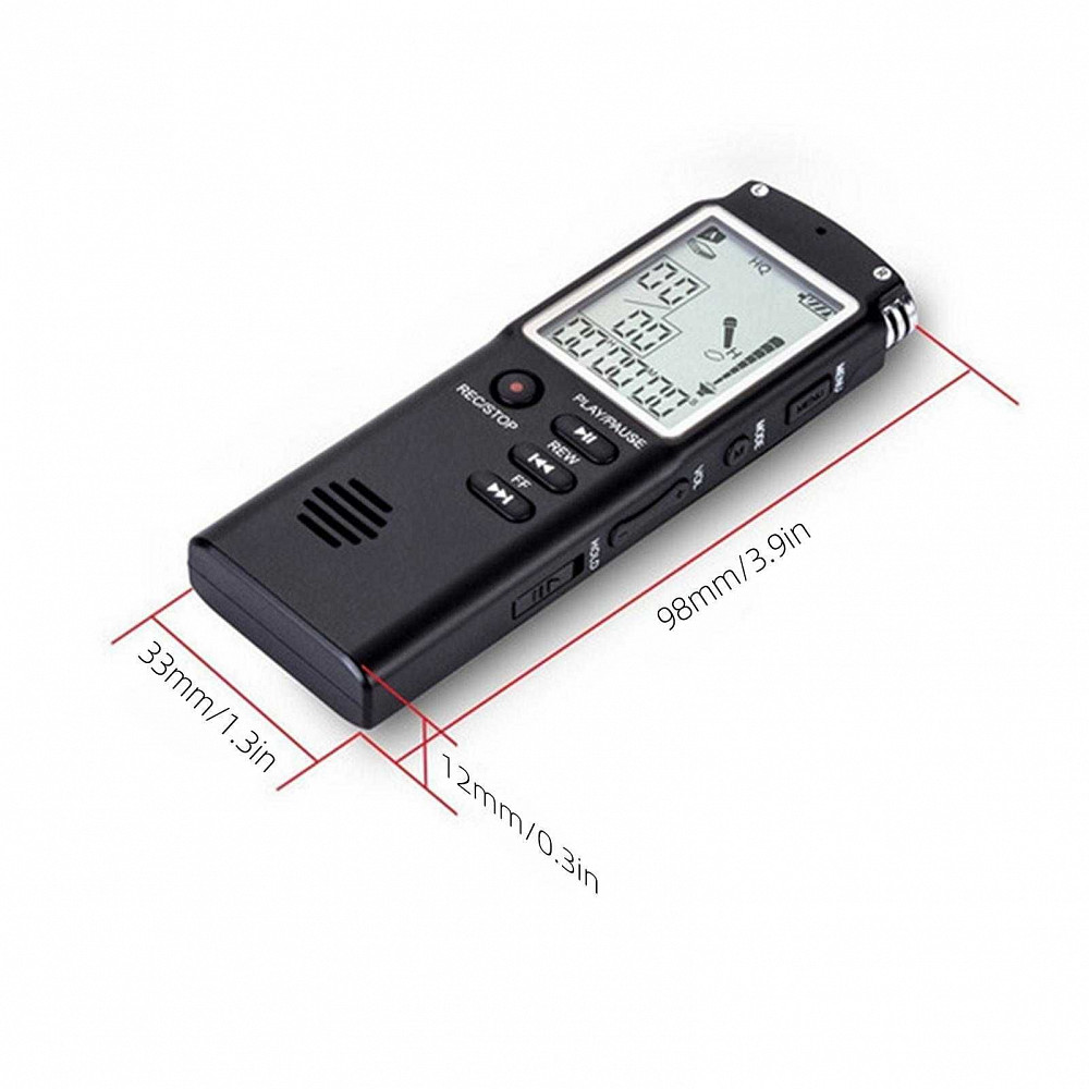 Диктофон цифровой с активацией голосом Volemer T60 Mp3 8гб и 32 гб. Амвросиевка - изображение 5