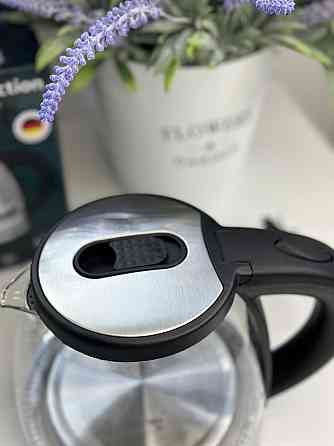 Стеклянный электрочайник Чайник Rainberg RB-2251 1л 2200W Ясиноватая