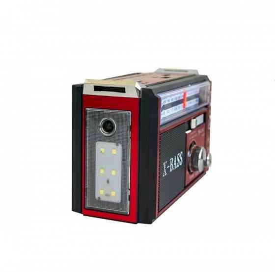 Радиоприемник с аккумулятором Golon RX 381 Led фонарь, FM, USB, SD Енакиево