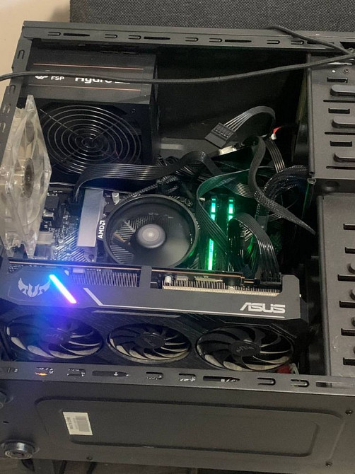 Бу Відеокарта Radeon RX 5600 XT, Asus, TUF Gaming X3 EVO, 6Gb Димитров - изображение 2
