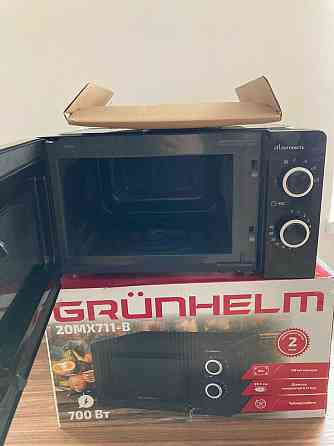 Микроволновая печь - 20MX708-B (черная) 20л, 700 Вт, мех. (GRUNHELM) Тельманово