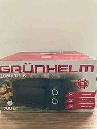 Микроволновая печь - 20MX708-B (черная) 20л, 700 Вт, мех. (GRUNHELM) Тельманово