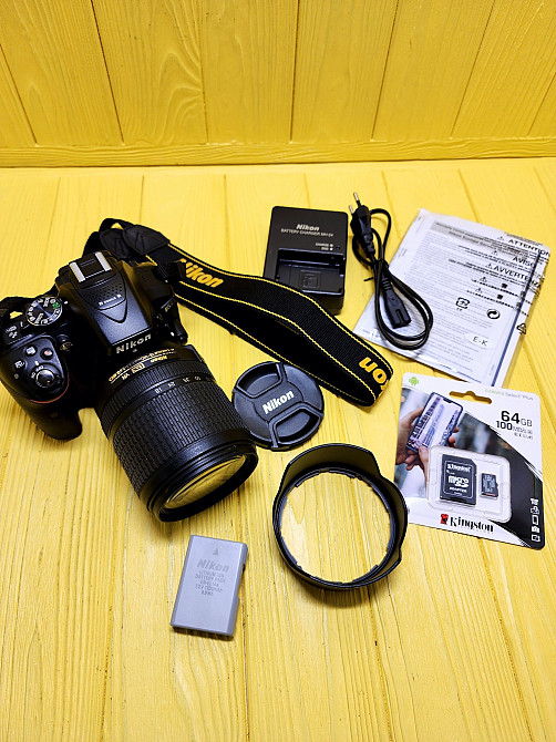 Фотоаппарат Nikon D5300 Wi-Fi kit 18-140mm ED VR Донецк - изображение 1