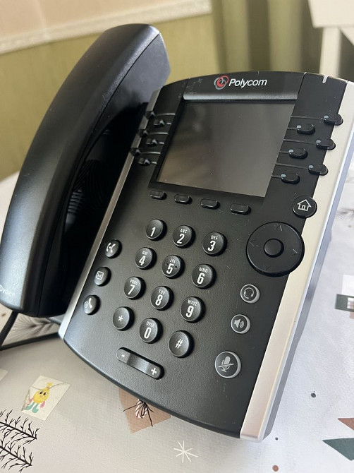 Ip телефон Polycom VVX 400 Горловка - изображение 1