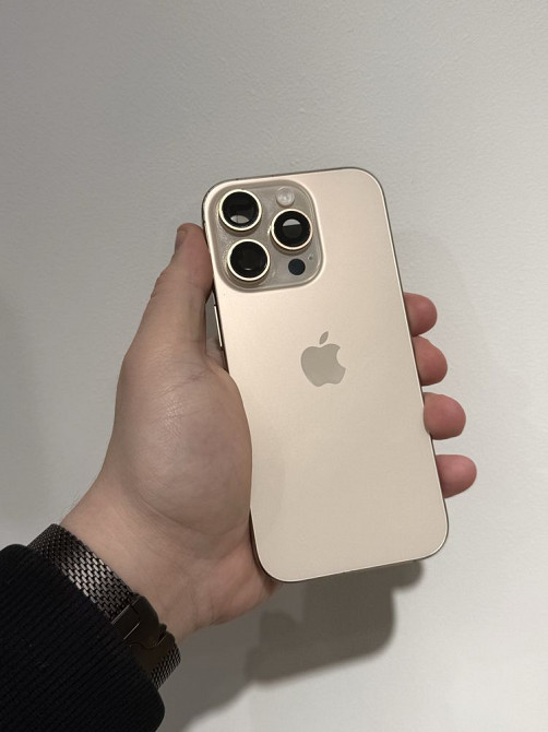 Оригінальний корпус для Apple iPhone 16 Pro ( Desert Titanium ) Мариуполь - изображение 1