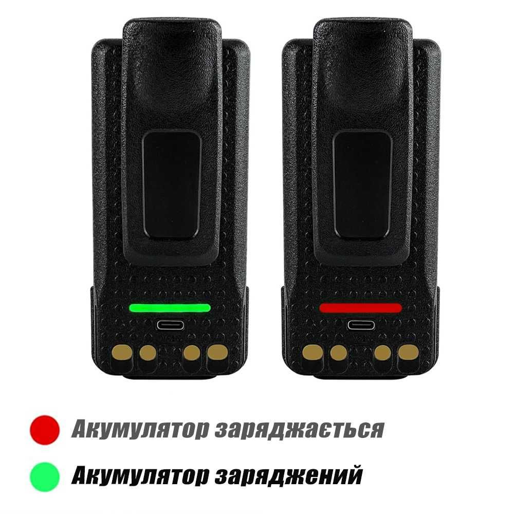 Аккумулятор для Рации Motorola 3000 mAh USB-C Батарея на Радиостанцию Иловайск - изображение 3