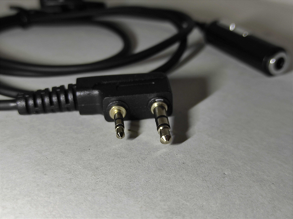 ••• НОВАЯ PTT Тангента с Jack 3.5 Адаптер для Рации Baofeng, Quansheng Зугрэс - изображение 4