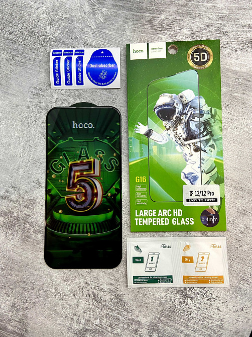 Защитное стекло iphone 13, 13 pro, 14 Hoco. На все модели айфон Донецк - изображение 2