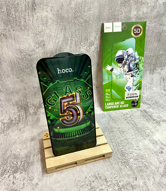 Защитное стекло iphone 13, 13 pro, 14 Hoco. На все модели айфон Донецк - изображение 1