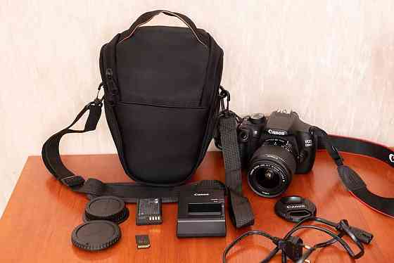 Canon EOS 1200D Зеркальный фотоаппарат. С объективом и сумкой Александровка
