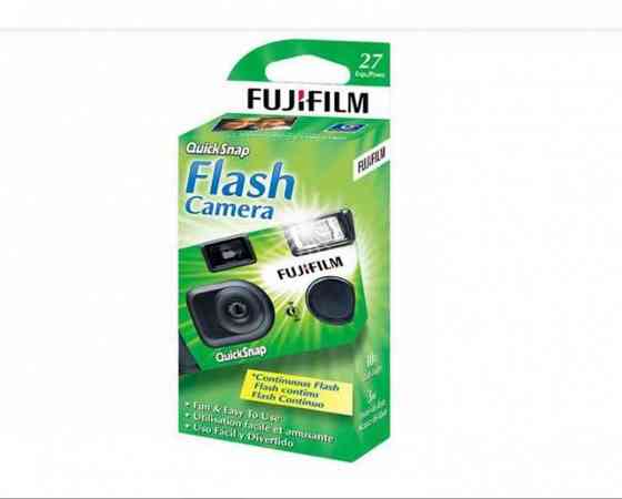 Фотоапарат одноразовий Fujifilm 35mm QuickSnap Flash 400 (07.2026) Горловка
