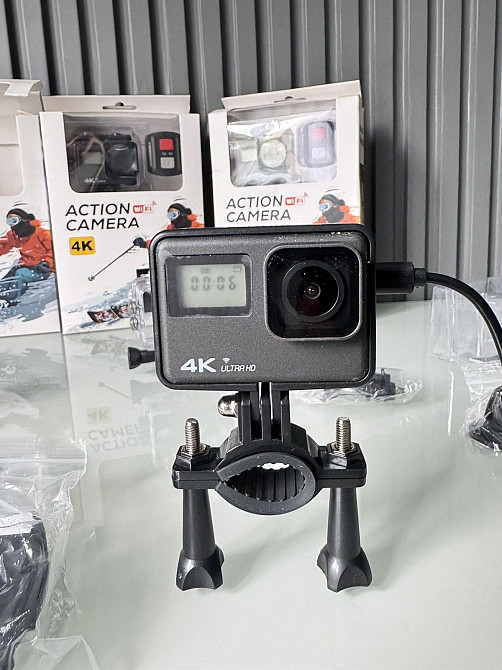 !ШАРА!Водонепроникна Экшн Камера Action Camera Q60AR WiFi 4K+Пульт Кировское - изображение 4