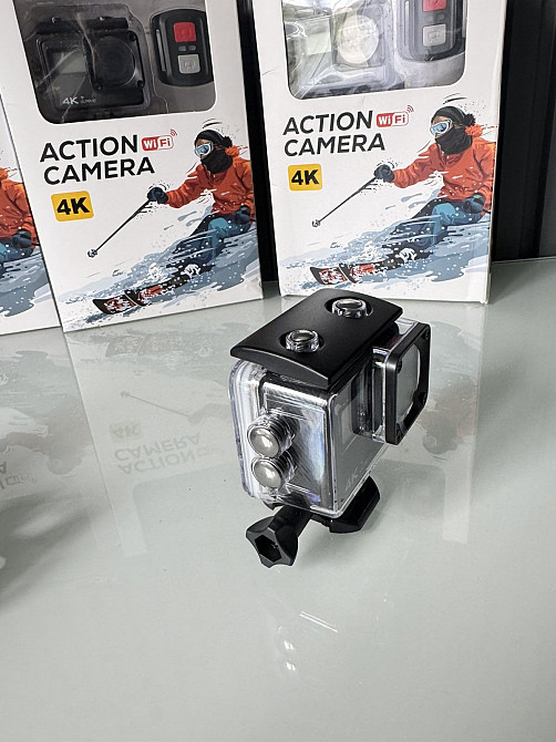 !ШАРА!Водонепроникна Экшн Камера Action Camera Q60AR WiFi 4K+Пульт Кировское - изображение 7