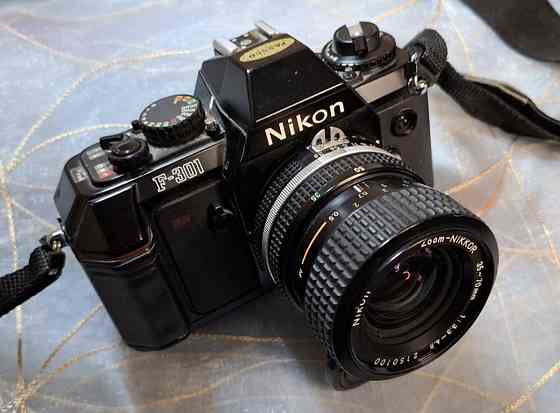 Фотокамера Nikon F301 + об'єктив AF NIKKOR 35-70mm 3.3-4.5 Горловка