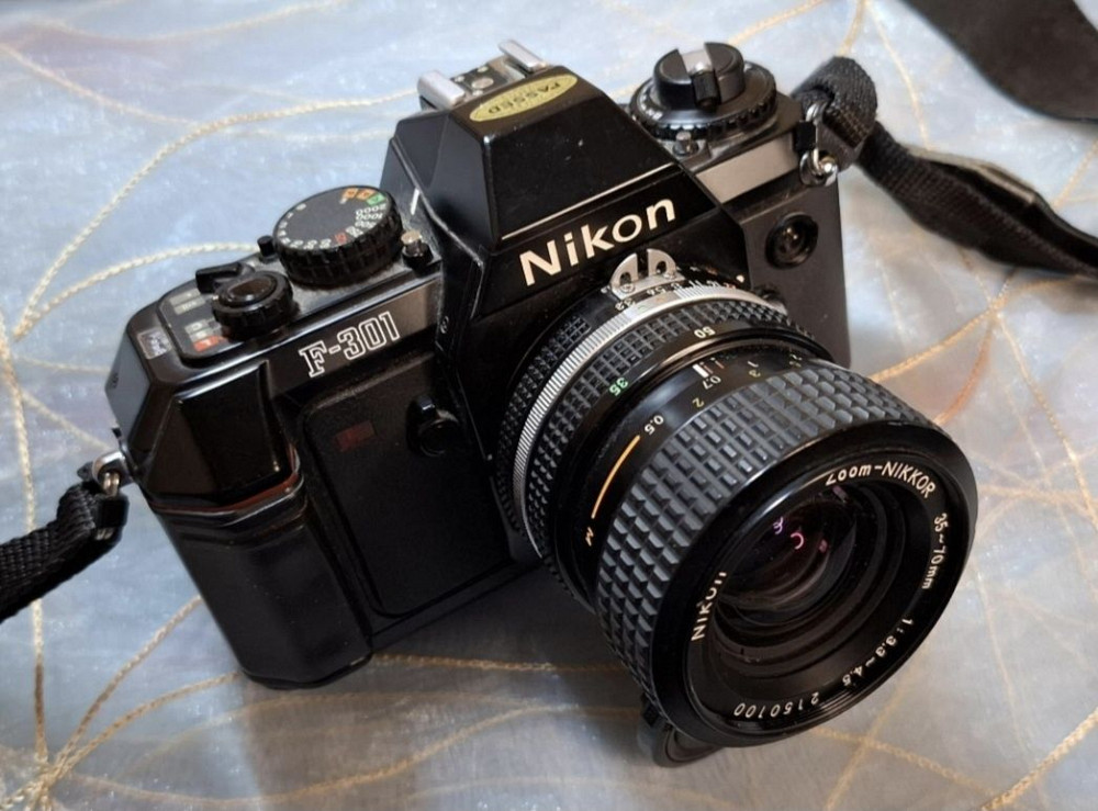 Фотокамера Nikon F301 + об'єктив AF NIKKOR 35-70mm 3.3-4.5 Горловка - изображение 4