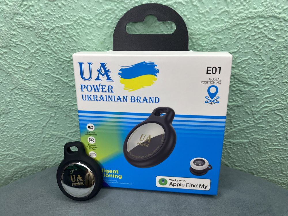 Трекер UA Power AirTag GPS брелок для поиска животных, авто, детей Александровка - изображение 1