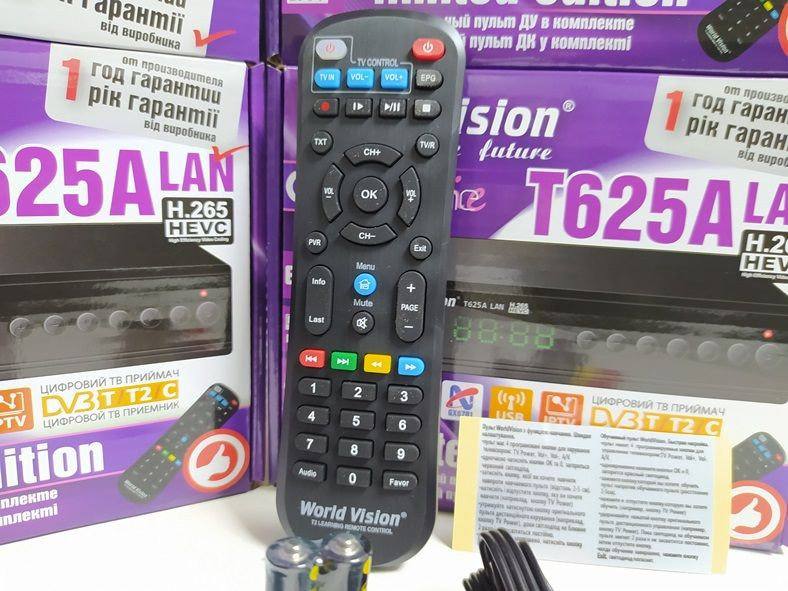Приставка Т2 тюнер DVB-T/T2/C World Vision T625A LAN YouTube IPTV MeGo Шахтерск - изображение 7