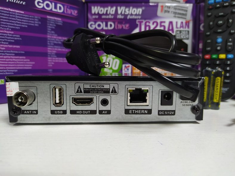Приставка Т2 тюнер DVB-T/T2/C World Vision T625A LAN YouTube IPTV MeGo Шахтерск - изображение 5