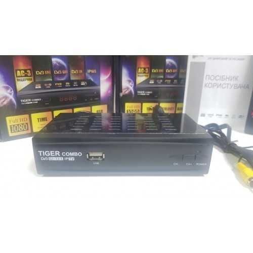Комбо ресивер тюнер Tiger Combo HD приемник приставка DVB-S2/T2/C IPTV Зуевка - изображение 5