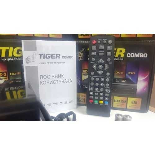 Комбо ресивер тюнер Tiger Combo HD приемник приставка DVB-S2/T2/C IPTV Зуевка - изображение 7
