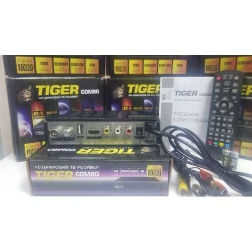 Комбо ресивер тюнер Tiger Combo HD приемник приставка DVB-S2/T2/C IPTV Зуевка - изображение 6