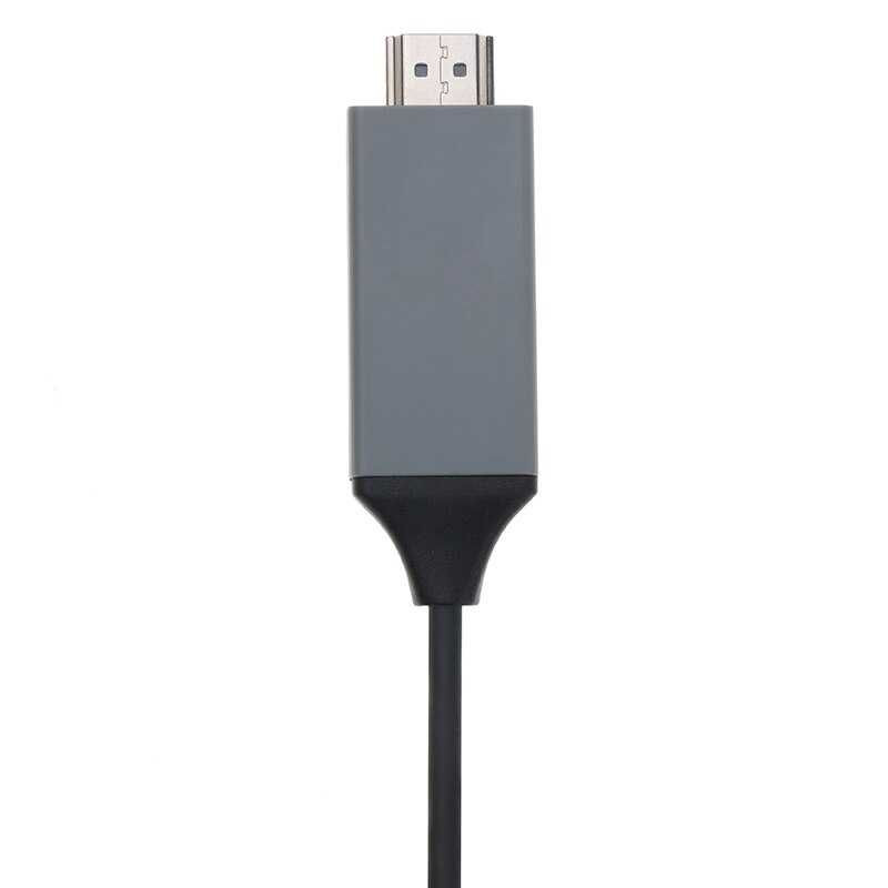 Кабель переходник 2м USB type C на HDMI для MacBook др конвертер USBC Енакиево - изображение 2