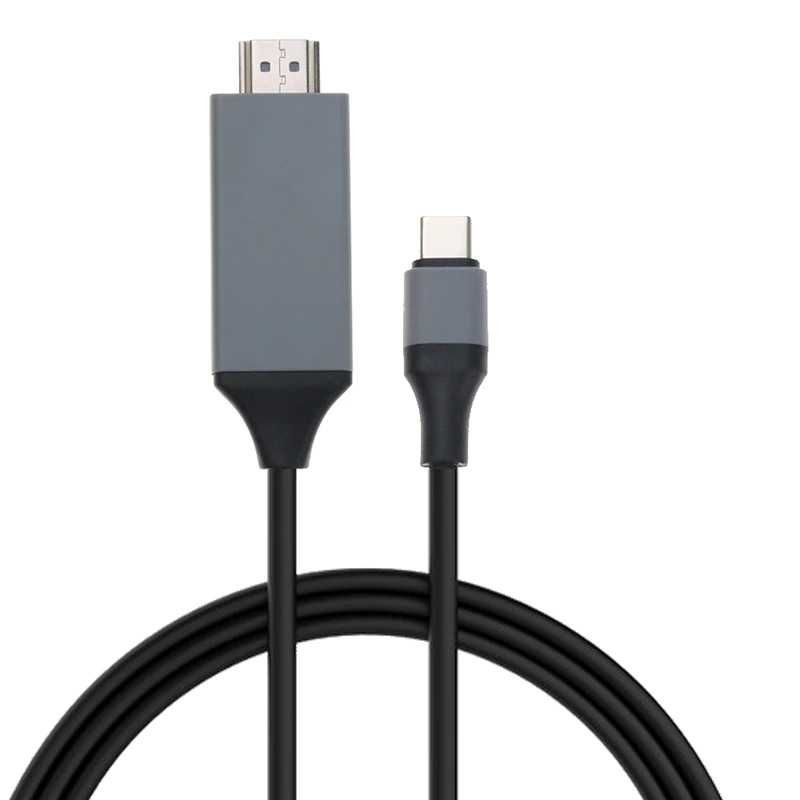 Кабель переходник 2м USB type C на HDMI для MacBook др конвертер USBC Енакиево - изображение 1