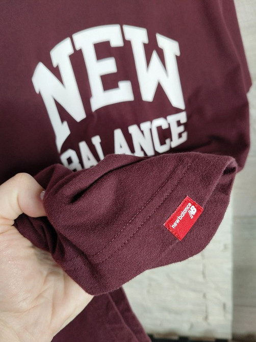 Мужская оригинальная футболка New Balance L Енакиево - изображение 5