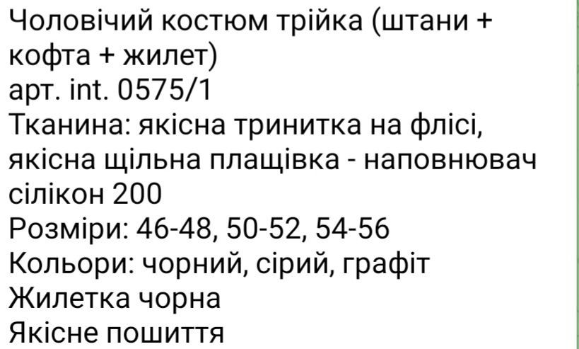 Спортивний теплий чоловічий костюм  трійка  спортивный  костюм мужской Димитров - изображение 5