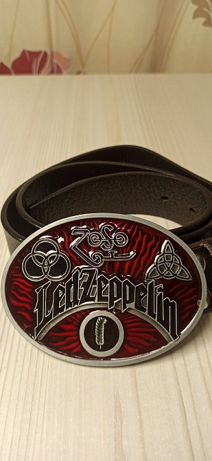 Ремень Led Zeppelin оригинальный мерч. Зугрэс - изображение 1