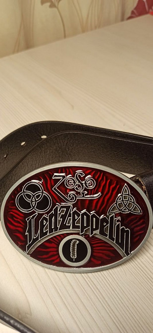 Ремень Led Zeppelin оригинальный мерч. Зугрэс - изображение 5