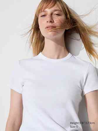 Uniqlo, м'яка футболка в рубчик Донецк